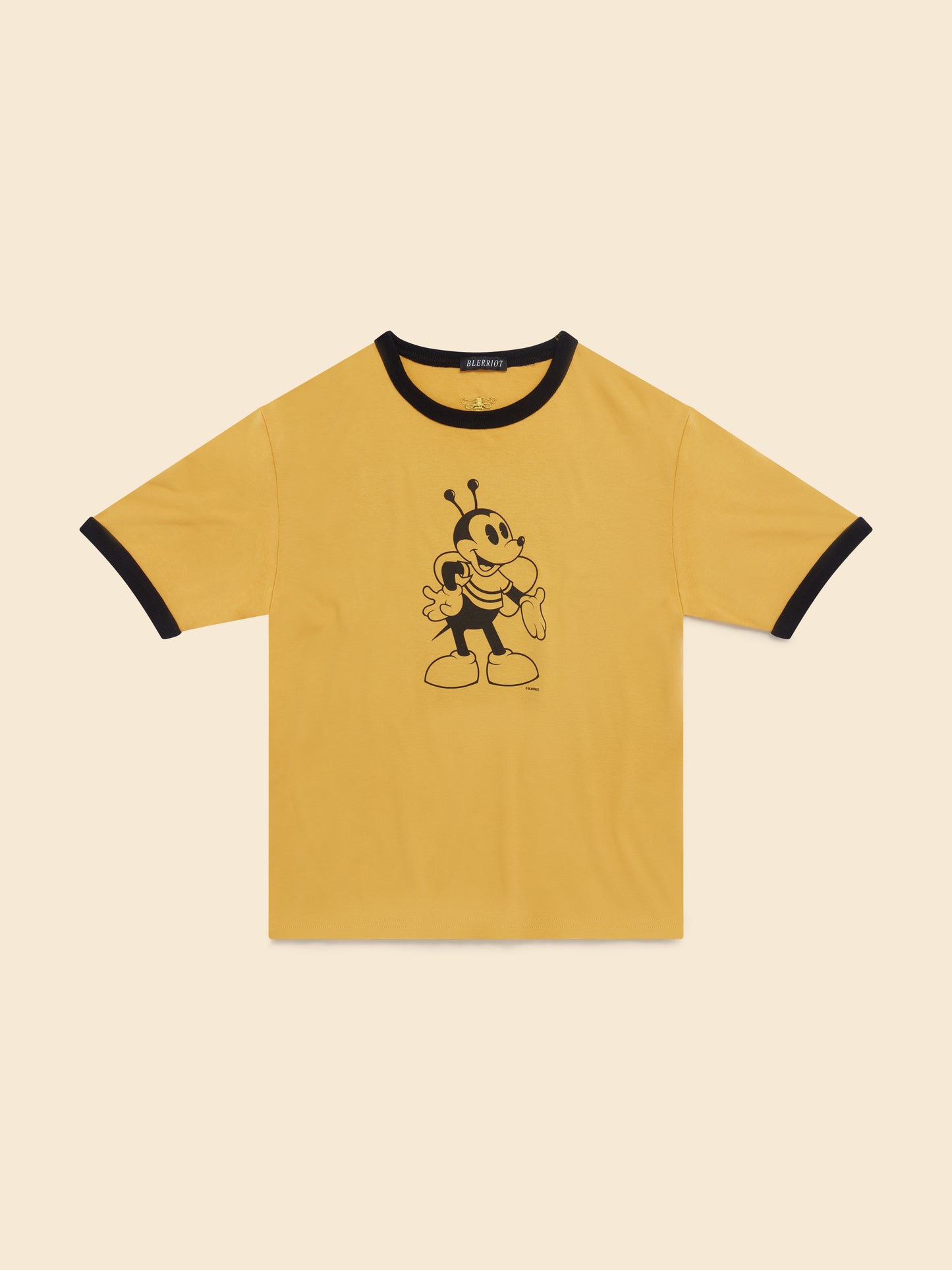 PRINTED T-SHIRT in yellow